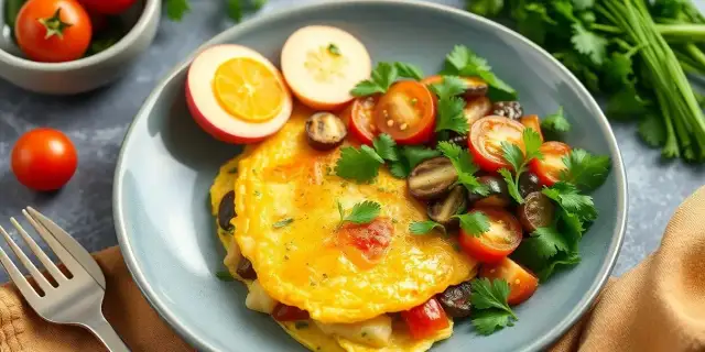 Jak zrobić omlet fit - zdrowe przepisy na niskokaloryczne śniadanie
