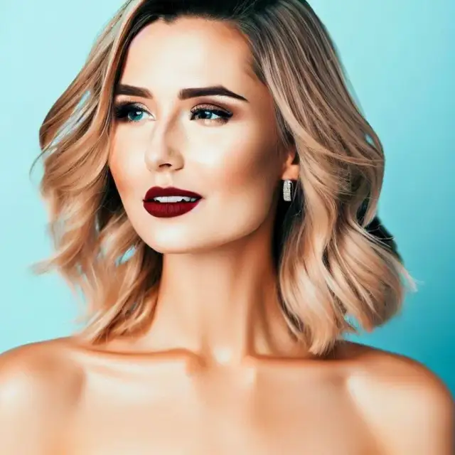 Fryzury do małej szczupłej twarzy, które zrównoważą twoje rysy