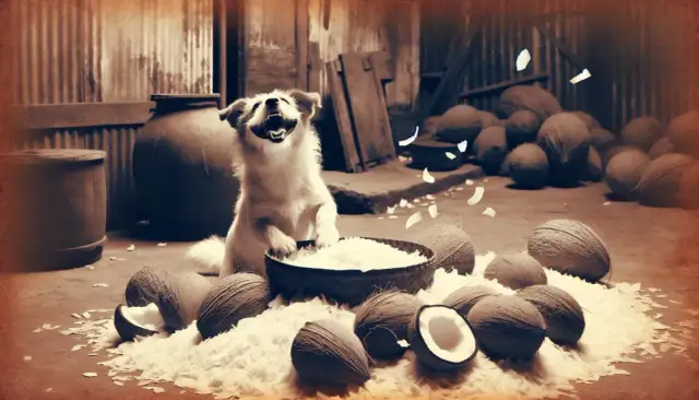 Czy wiórki kokosowe są bezpieczne dla psa? Korzyści i zagrożenia w diecie
