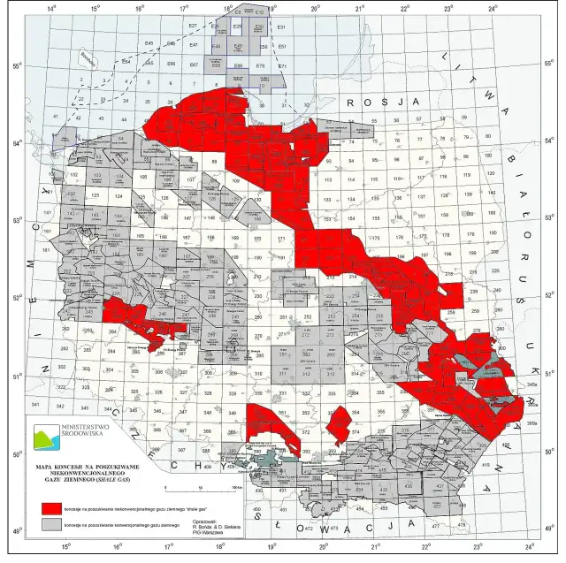Mapa złóż ropy w Polsce – Lokalizacja i zasoby ropy naftowej