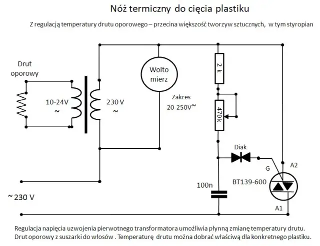 Jak zrobić nóż termiczny do styropianu - łatwe kroki i bezpieczeństwo