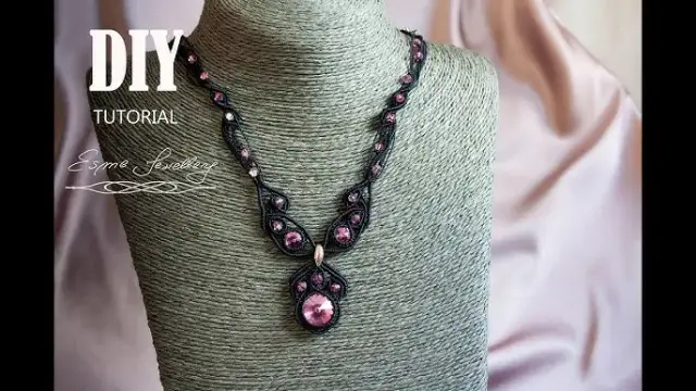 Twój naszyjnik z kryształem: 3 proste techniki DIY krok po kroku