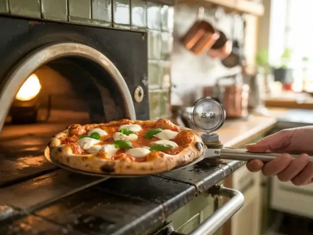 Idealna temperatura pizzy w domu? Odkryj sekret chrupiącego spodu!