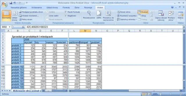 Jak w Excelu zablokować kolumnę i uniknąć problemów z przewijaniem