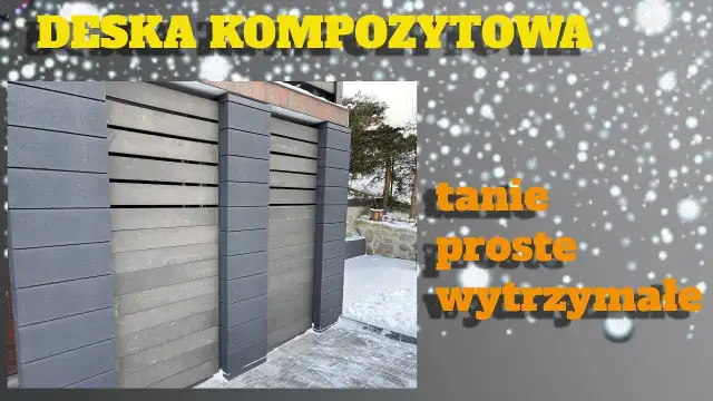 Jak zrobić ogrodzenie z deski kompozytowej bez zbędnych błędów