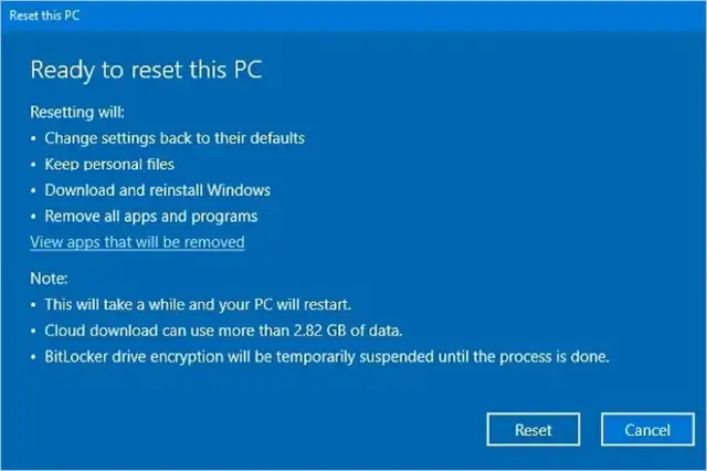 Jak zresetować laptopa do ustawień fabrycznych i uniknąć utraty danych