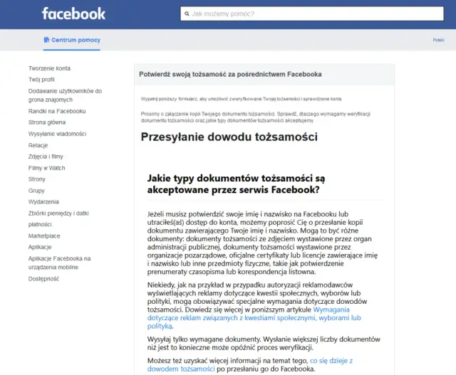 Jak odzyskać stare konto na Facebooku i uniknąć utraty danych?