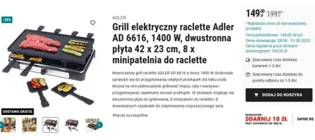 Grille elektryczne z Biedronki: Czy warto? Modele, ceny, opinie