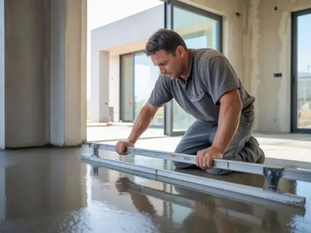 Jak skutecznie wyrównać posadzkę w garażu i uniknąć kosztów napraw