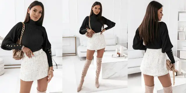 Jak nosić sweter do spódnicy, aby wyglądać stylowo i kobieco