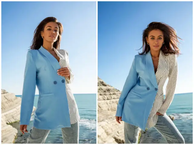 Stylizacje z niebieską marynarką damską, które zachwycą każdego