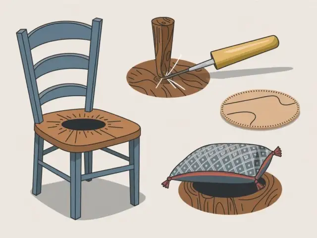 Skuteczne sposoby jak zamaskować dziurę w meblach - kompletny poradnik