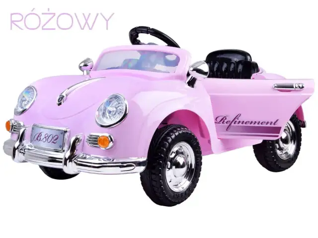 Autko na akumulator retro: bezpieczne i stylowe modele dla dzieci