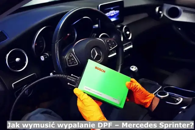 Jak wymusić wypalanie DPF w Mercedesie i uniknąć kosztownych napraw