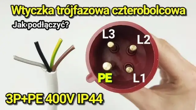Wtyczka 5-bolcowa a kabel 4-żyłowy: Jak bezpiecznie mostkować?