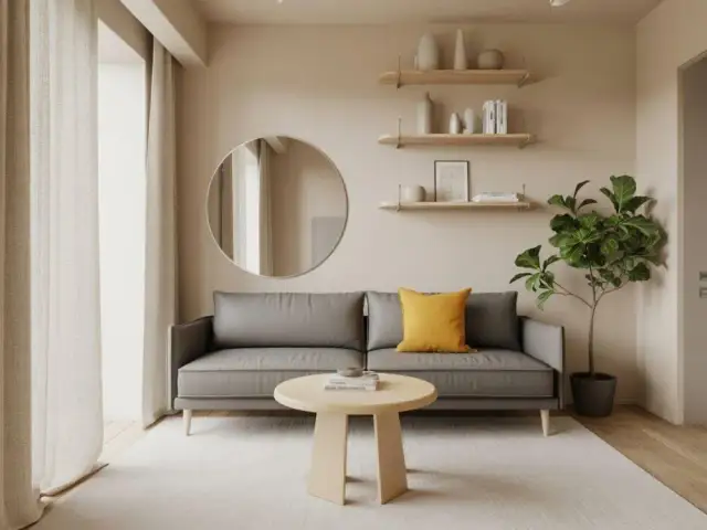 Jak urządzić salon w bloku? Sprytne triki na mały metraż!