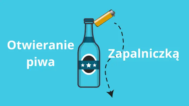 Jak otworzyć piwo zapalniczką - proste sposoby, które zaskoczą