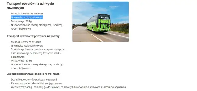 Transport roweru PKS i Flixbus: Jak to zrobić bez stresu?