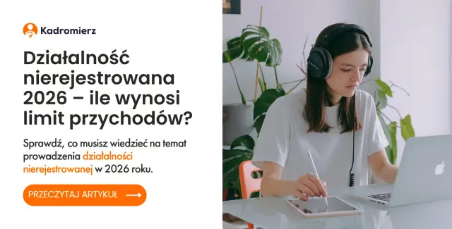 Działalność nierejestrowana 2026: Limit przychodów i zasady