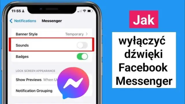 Jak wyłączyć dźwięk Messengera na telefonie i cieszyć się ciszą