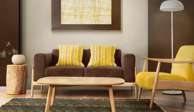 Brązowa kanapa: Jakie dodatki? Stwórz stylowe wnętrze!