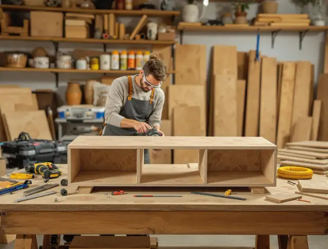 Meble z OSB DIY: Zrób sam przewodnik krok po kroku