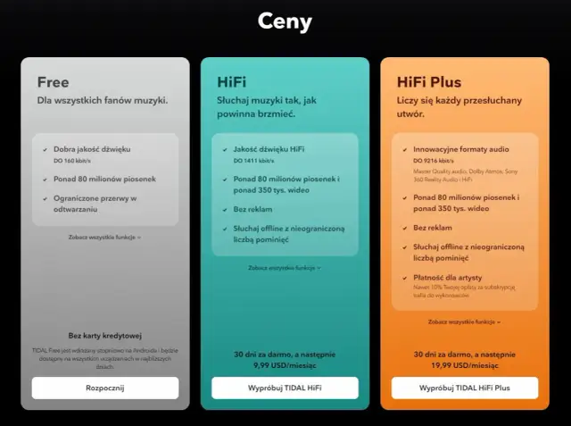Czy Tidal jest darmowy? Poznaj szczegóły i ukryte koszty subskrypcji