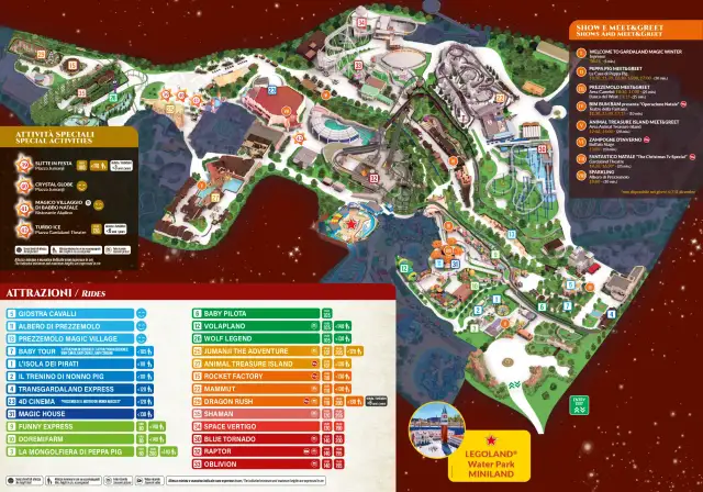 Gardaland mappa 2026: attrazioni, novità e segreti anti-coda