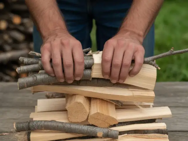 Jak zrobić brykiet z gałęzi – tani i ekologiczny sposób na opał w domu