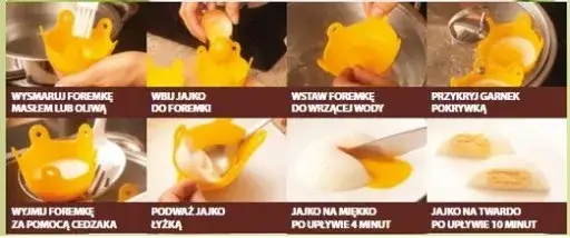Jak długo gotować jajka w silikonowych foremkach, aby były idealne?
