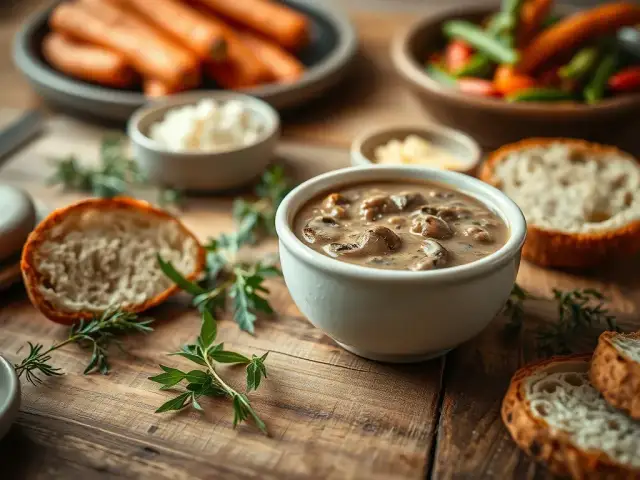 Sos grzybowy: z czym podawać? 50+ pomysłów, które zaskoczą!