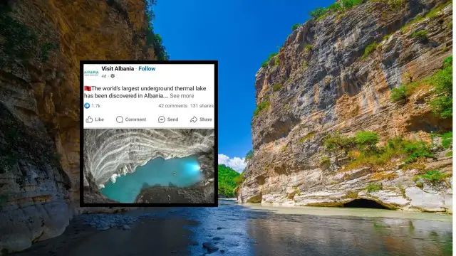 Odkryj Albanię: największe podziemne jezioro termalne na świecie. Niesamowite widoki i przygoda czekają!