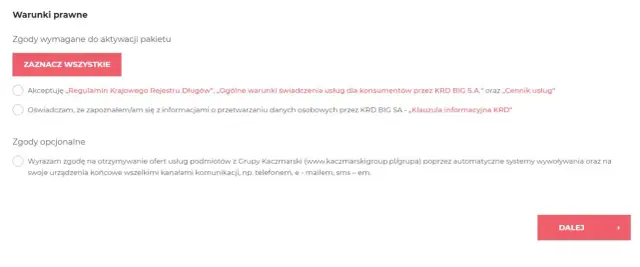 KRD: Ile kosztuje? Darmowe sprawdzenie i cennik dla firm