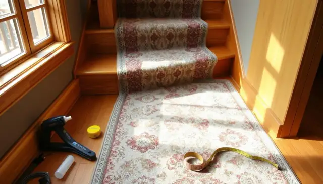 Jak zamocować chodnik na schodach, aby uniknąć niebezpieczeństw i błędów