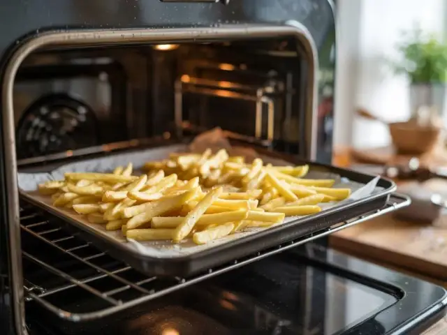 Idealne frytki z piekarnika: Czas, temperatura i sprawdzone triki