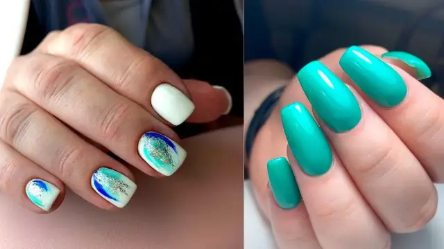 Idealne paznokcie do turkusowej sukienki, które zachwycą wszystkich