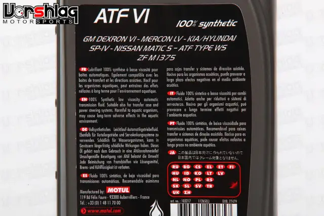 Motul ATF VI: Pełna specyfikacja i czy to olej dla Ciebie?