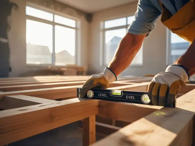 Jak wypoziomować podłogę na legarach - uniknij najczęstszych błędów