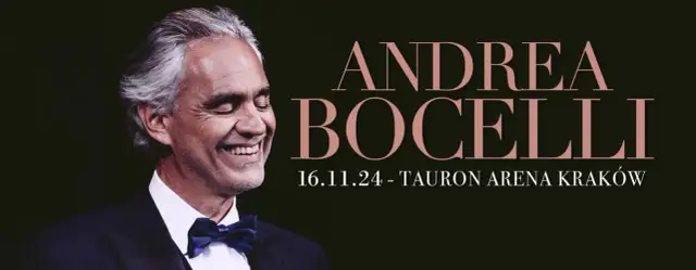 Gdzie koncert Bocelli? Znajdź wszystkie localizacje i szczegóły.