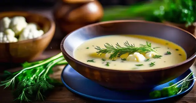 Kaloryczność zupy kalafiorowej: od 32 do 63 kcal. Ile ma Twój talerz?