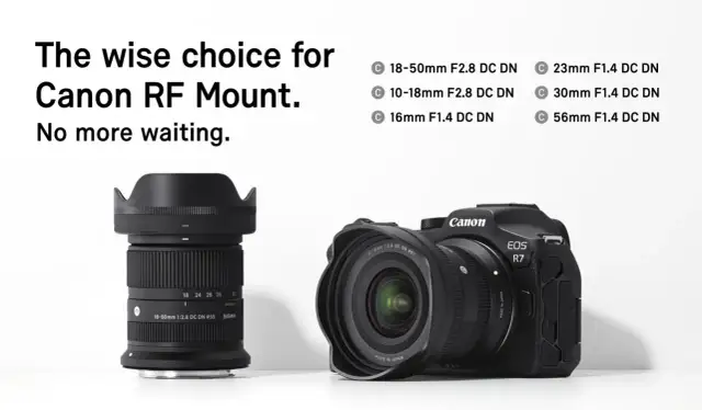 Sigma RF – nowoczesne obiektywy do aparatów Canon RF