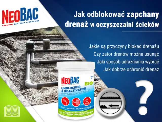 Zamulony drenaż w oczyszczalni: skuteczne sposoby udrażniania systemu