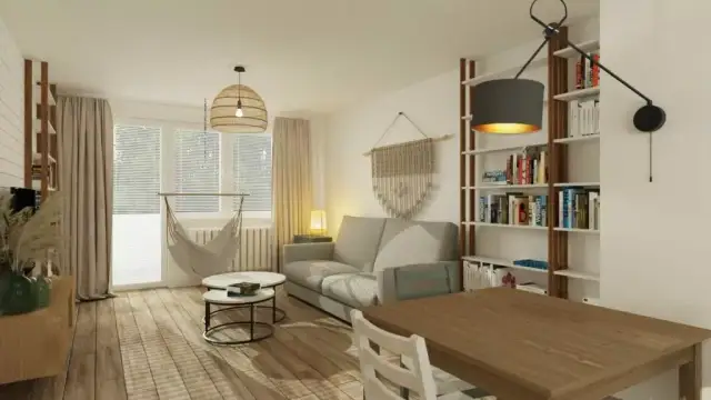 Jak urządzić mieszkanie w bloku 50m, aby zaoszczędzić miejsce i stylowo żyć