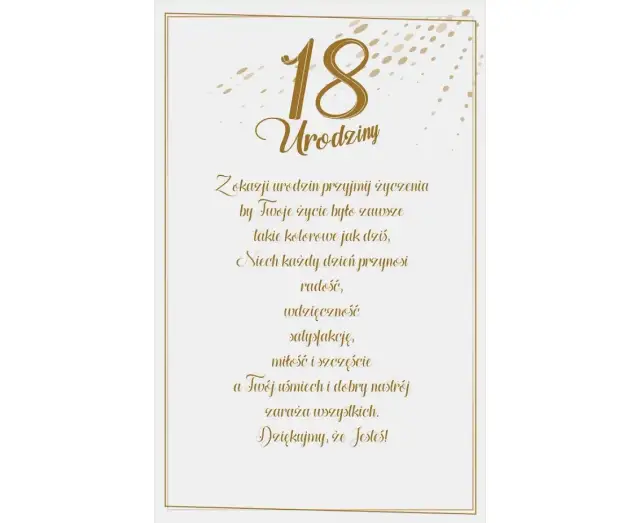 Najlepsze życzenia na 18 urodziny dla przyjaciela, które zaskoczą