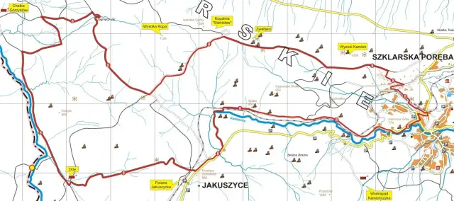 Góry Izerskie trasy rowerowe mapa - najlepsze szlaki i trudności