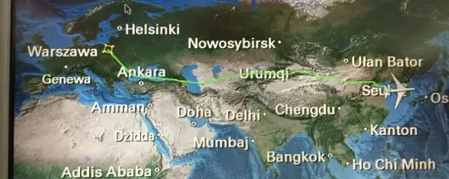 Ile trwa lot z Polski do Korei Południowej? Sprawdź czas przelotu!