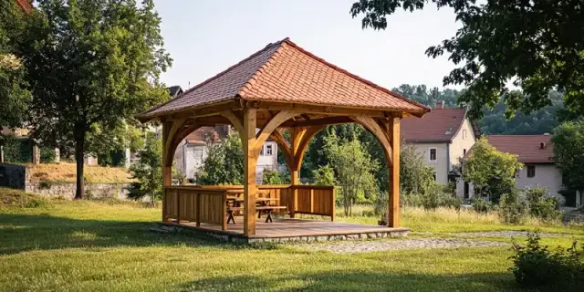 Najlepsza podłoga do altany ogrodowej - trwałość, estetyka i koszty