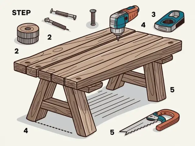 Jak zrobić stół DIY? Kompletny przewodnik krok po kroku