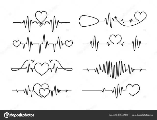 Tatuaż linii pulsu (EKG): symbolika, znaczenie i inspiracje