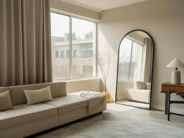 Lustro naprzeciwko okna: Hit czy kit? Feng Shui i praktyczne porady